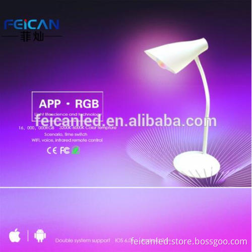 Home.hotel.lighting Decorative Wireless WIFI control Flexible Table Lamp for study